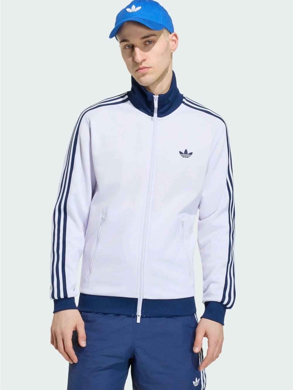 Rare - Adidas Originals Track jacket beckenbauer TT - Frozen Purple large